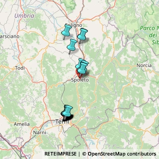 Mappa Via del Mercato, 06049 Spoleto PG, Italia (15.51)