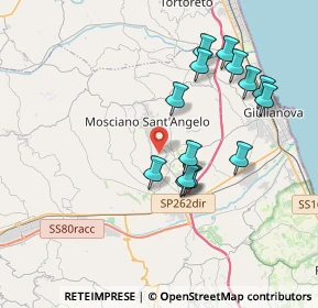 Mappa 64023 Mosciano Sant'Angelo TE, Italia (3.76214)