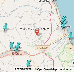 Mappa 64023 Mosciano Sant'Angelo TE, Italia (6.97917)