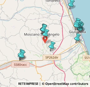 Mappa 64023 Mosciano Sant'Angelo TE, Italia (4.6775)