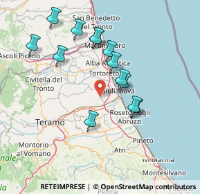 Mappa 64023 Mosciano Sant'Angelo TE, Italia (14.67385)