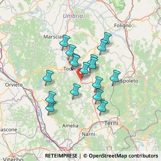 Mappa Ss. E 45 Km. 25+850, 06059 Todi PG, Italia (11.84176)