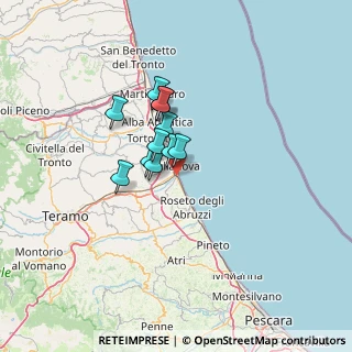 Mappa Via Vezzola, 64020 Roseto degli Abruzzi TE, Italia (8.61273)