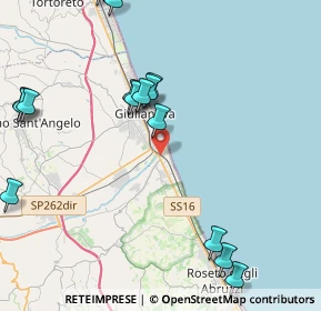 Mappa Via Vezzola, 64020 Roseto degli Abruzzi TE, Italia (5.51375)