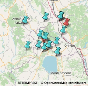 Mappa SP Torretta, 01021 Acquapendente VT, Italia (11.742)