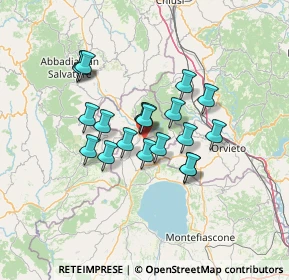 Mappa SP Torretta, 01021 Acquapendente VT, Italia (10.8065)