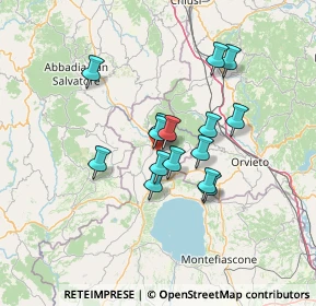 Mappa SP Torretta, 01021 Acquapendente VT, Italia (10.73)