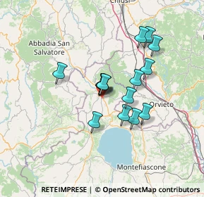 Mappa SP Torretta, 01021 Acquapendente VT, Italia (11.012)