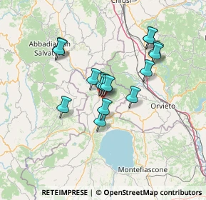 Mappa SP Torretta, 01021 Acquapendente VT, Italia (11.44)