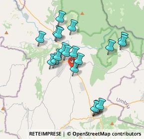 Mappa SP Torretta, 01021 Acquapendente VT, Italia (3.6105)