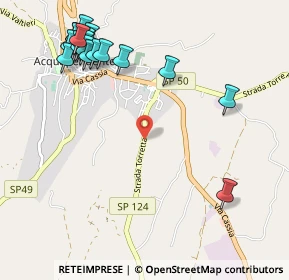 Mappa SP Torretta, 01021 Acquapendente VT, Italia (1.3815)