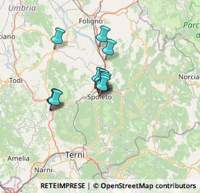 Mappa Piazza Bernardino Campello, 06049 Spoleto PG, Italia (8.87167)
