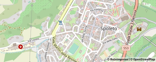 Mappa Spoleto