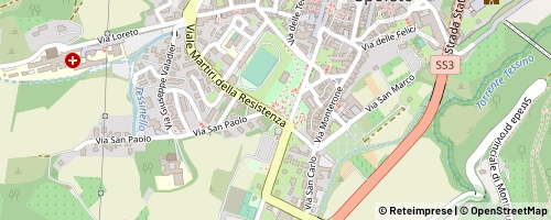 Mappa Espoleto