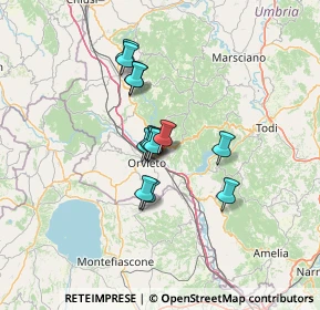 Mappa Piazza del Fanello, 05018 Orvieto TR, Italia (9.92923)