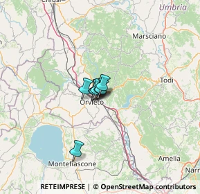 Mappa Piazza del Fanello, 05018 Orvieto TR, Italia (27.21588)