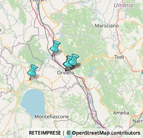 Mappa Piazza del Fanello, 05018 Orvieto TR, Italia (35.39053)