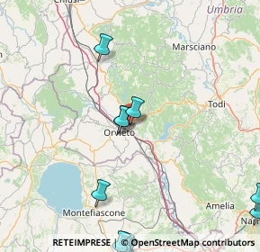 Mappa Piazza del Fanello, 05018 Orvieto TR, Italia (26.85357)