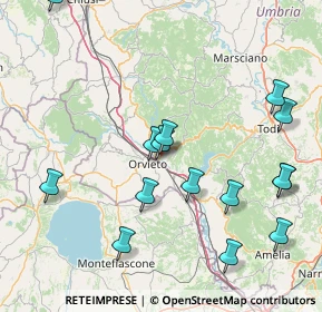 Mappa Via dei Cedri, 05018 Orvieto TR, Italia (19.06067)