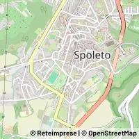 Karte Spoleto