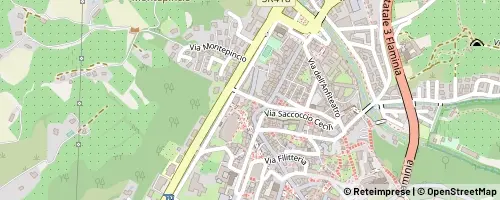 Mappa Espoleto