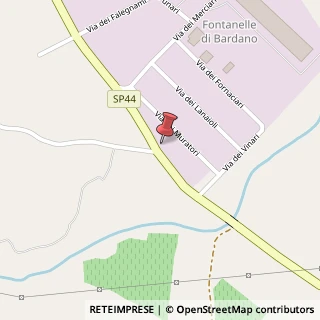 Mappa Strada Fontanelle di Bardano, 8A, 05018 Orvieto, Terni (Umbria)