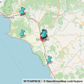 Mappa Riceve solo su appuntamento, 58100 Grosseto GR, Italia (8.97143)