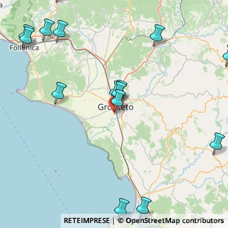 Mappa Riceve solo su appuntamento, 58100 Grosseto GR, Italia (25.7075)