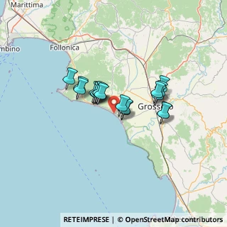 Mappa Loc. La Canova, 58100 Grosseto GR, Italia (9.72333)
