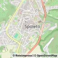 Mapa Spoleto