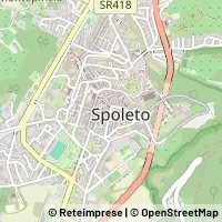 Karte Spoleto