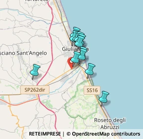 Mappa Via Nazionale Adriatica, 64021 Giulianova TE, Italia (2.5025)