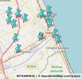 Mappa Via Nazionale Adriatica, 64021 Giulianova TE, Italia (2.33143)