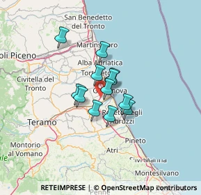 Mappa A14 - Autostrada Adriatica, 64021 Giulianova TE, Italia (8.28583)