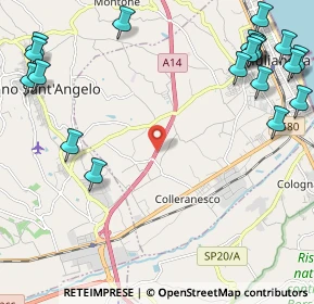 Mappa A14 - Autostrada Adriatica, 64021 Giulianova TE, Italia (3.31)