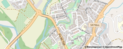 Mappa Orvieto