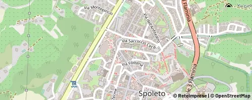 Mappa Spoleto