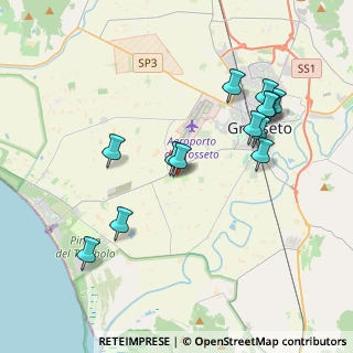 Mappa Via dei Girasoli, 58100 Grosseto GR, Italia (4.06846)