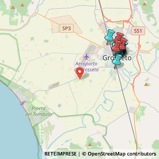 Mappa Via dei Girasoli, 58100 Grosseto GR, Italia (4.9445)
