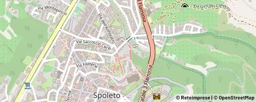 Mappa Spoleto