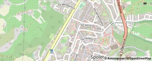 Mappa Spoleto