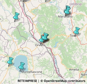 Mappa Via dei Melograni, 05018 Orvieto TR, Italia (19.58077)