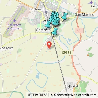 Mappa Via Federico Fellini, 58100 Grosseto GR, Italia (2.23316)