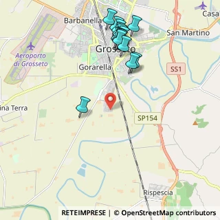 Mappa Via Vittorio de Sica, 58100 Grosseto GR, Italia (2.44067)