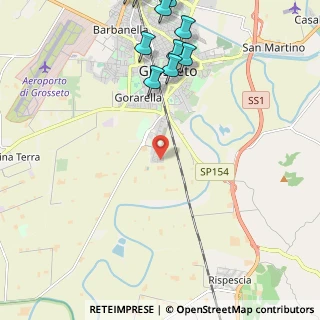 Mappa Via Vittorio de Sica, 58100 Grosseto GR, Italia (3.26545)