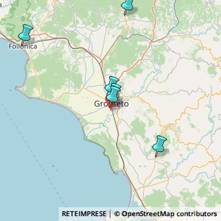 Mappa Via Vittorio de Sica, 58100 Grosseto GR, Italia (34.70364)