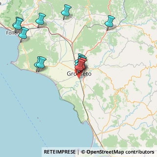 Mappa Via Vittorio de Sica, 58100 Grosseto GR, Italia (17.13286)