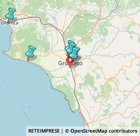 Mappa Via Vittorio de Sica, 58100 Grosseto GR, Italia (32.22273)