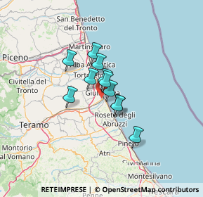 Mappa Via Forlì, 64021 Giulianova TE, Italia (8.10364)