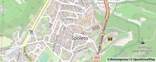 Mappa Spoleto